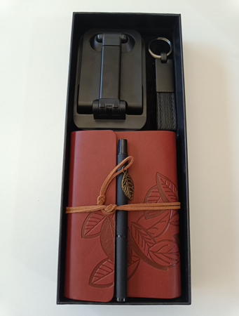 Kutulu Defter, Kalem, Telefon Standı, Anahtarlık - Görsel 3